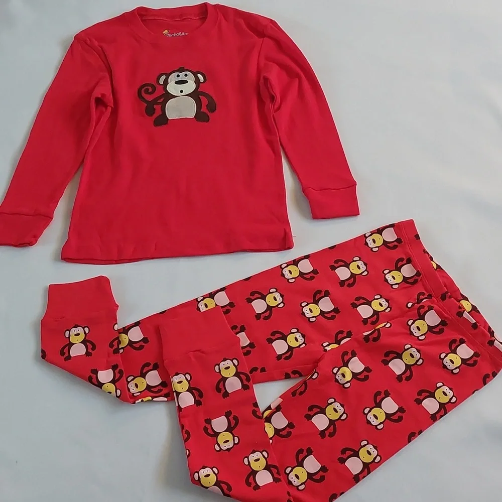 tinoluling pajama set‎ two piece toddler kids size 7 years